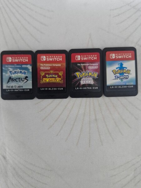 Cartouches Pokémon pour Nintendo Switch