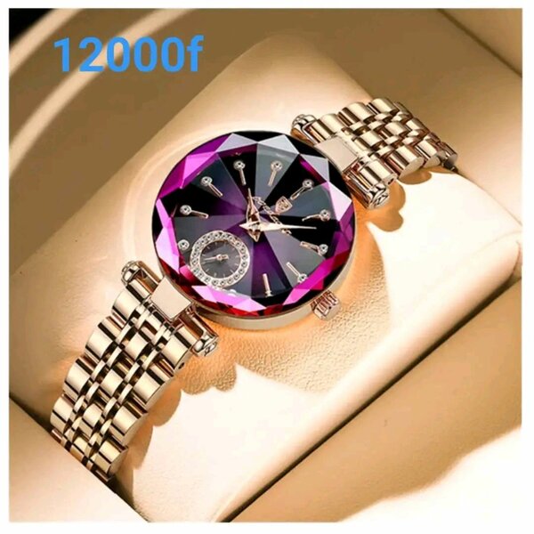 Montre Femme Luxe Acier Inoxydable