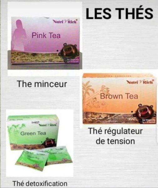Pack de Thés Longrich Minceur
