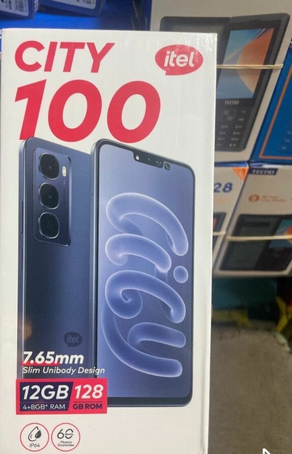 Itel City 100 - Smartphone 12Go 128Go