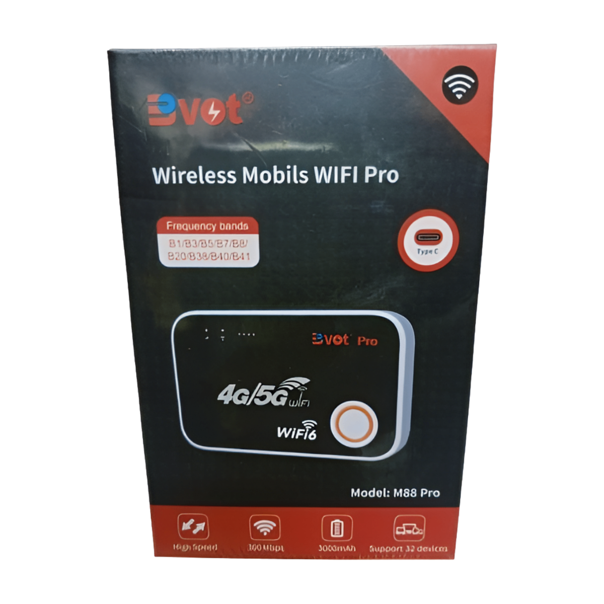 Bvot M88 Pro WiFi 4G/5G Portable