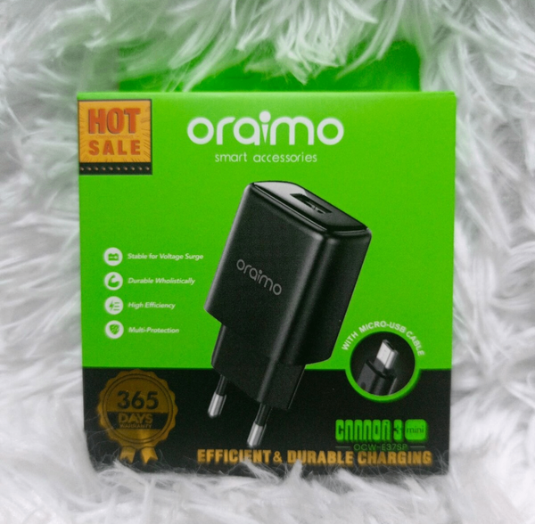 Oraimo Chargeur Rapide 2A