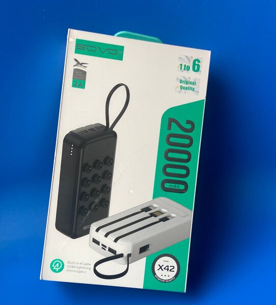 Power Bank 20000mAh Portable