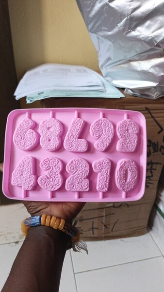 Moule en silicone chiffres