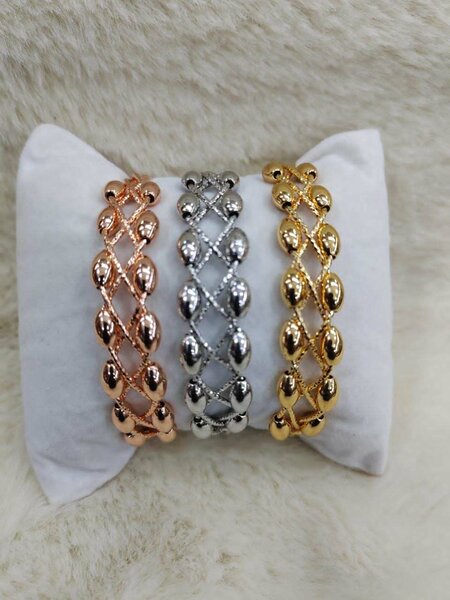 Bracelets élégants tricolores