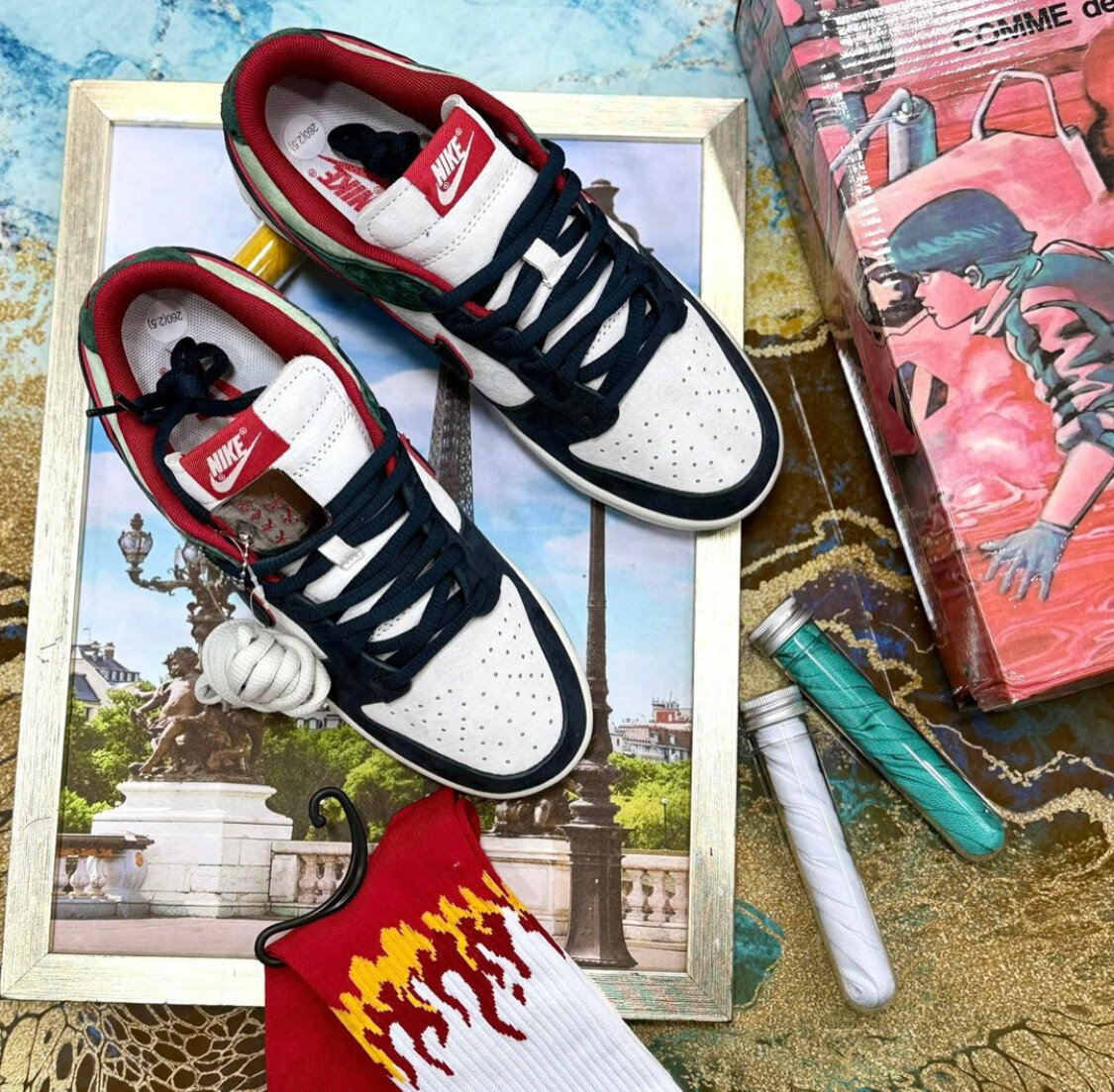 Baskets tendances Nike et Asics