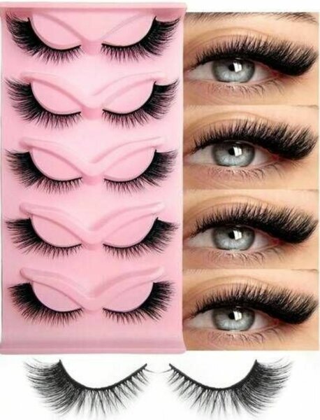 Faux Cils Dramatiques 5 Paires
