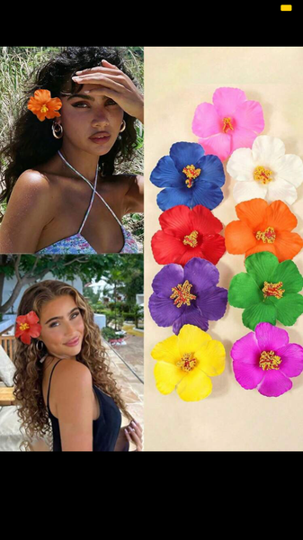 Lot de fleurs style tropical