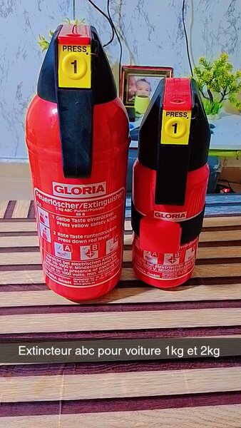 Extincteur Voiture ABC 1-9kg