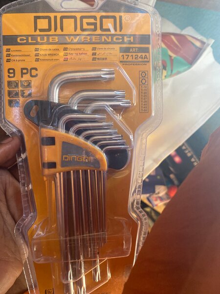 Dingqi Hex Key Set 9-Piece