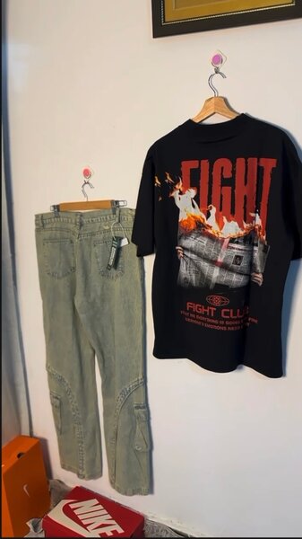 T-shirt homme Fight Club noir