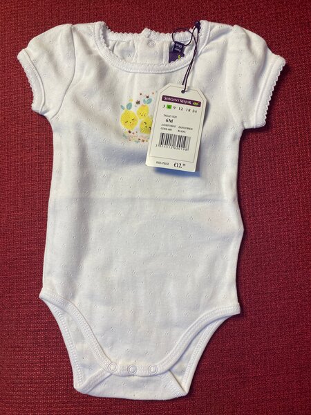 Body bébé coton doux