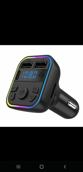 Transmetteur FM Bluetooth Voiture