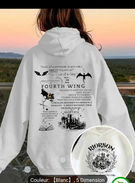 Sweat à capuche Fourth Wing