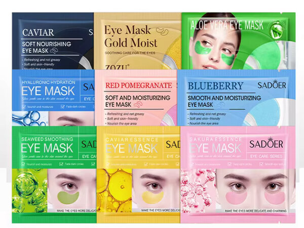 Masques pour les yeux hydratants