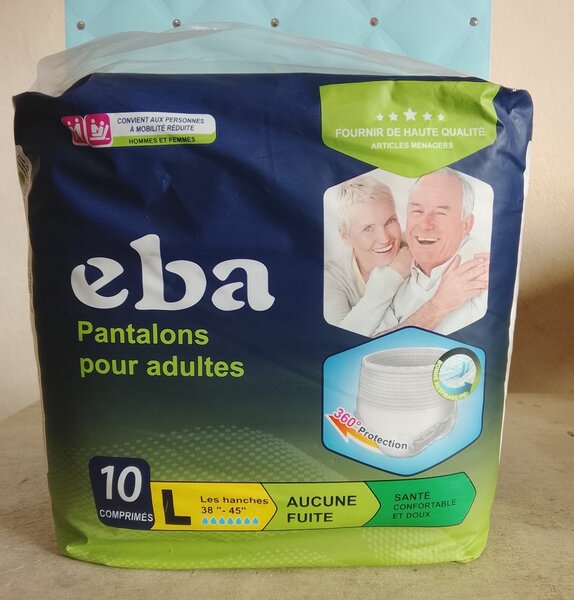 Couches adultes EBA Taille L