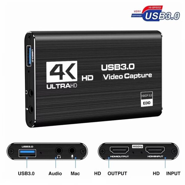 4K USB3.0 Video Capture HDMI