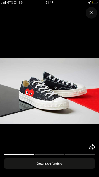 Baskets montantes jaunes tendance