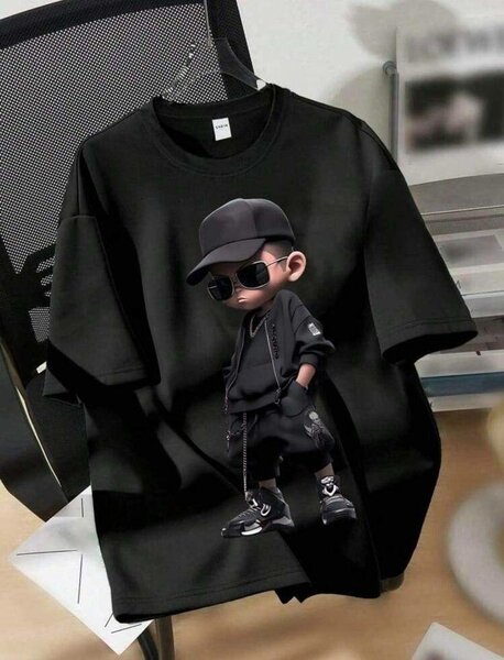 T-shirt garçon imprimé dessin animé