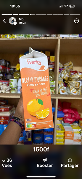 Nectar d'Orange 2L Riche en Goût