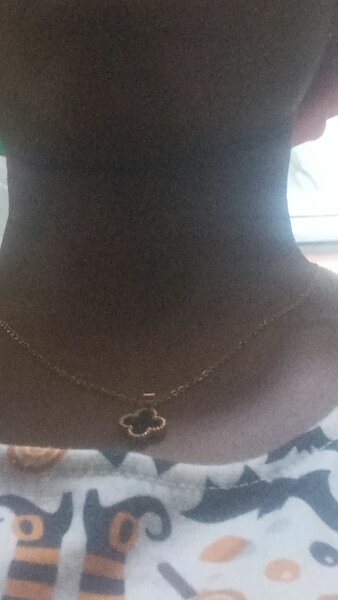 Élégant ensemble bijoux trèfle