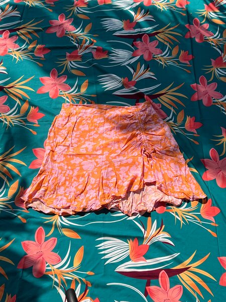 Jupe courte imprimée