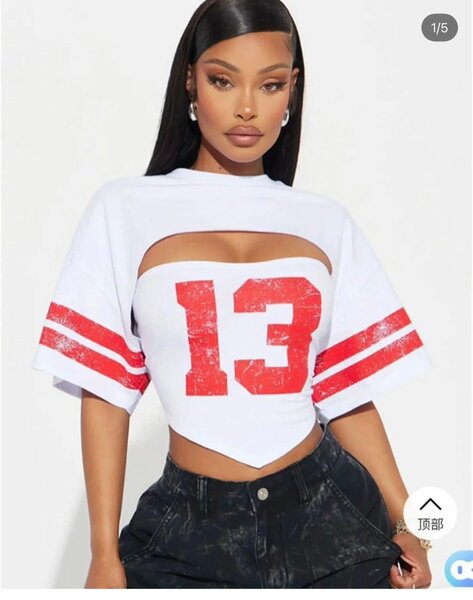 Top Femme Sport Coupe Originale