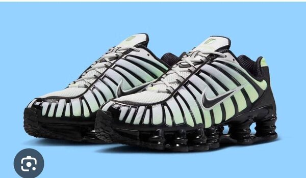 Nike Shox Homme Noir et Vert