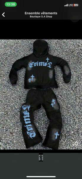 Ensemble streetwear imprimé