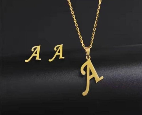 Ensemble chaine inoxydable.