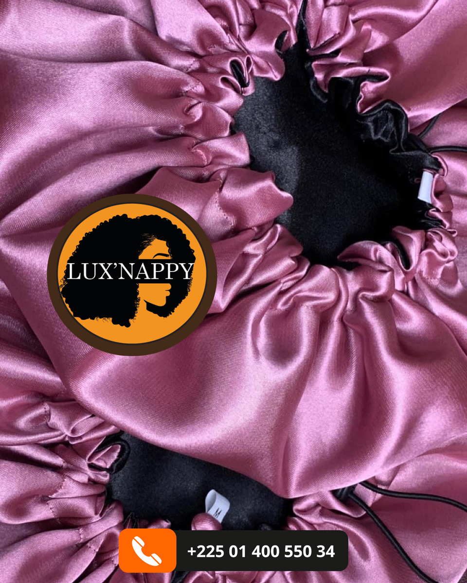 Bonnet en Satin 2en1 Lux'Nappy