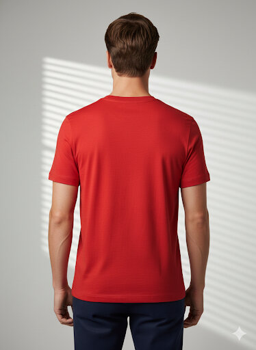 T-shirt rouge Nike homme