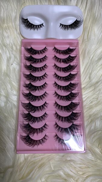 Cils Postiches Réutilisables en Soie