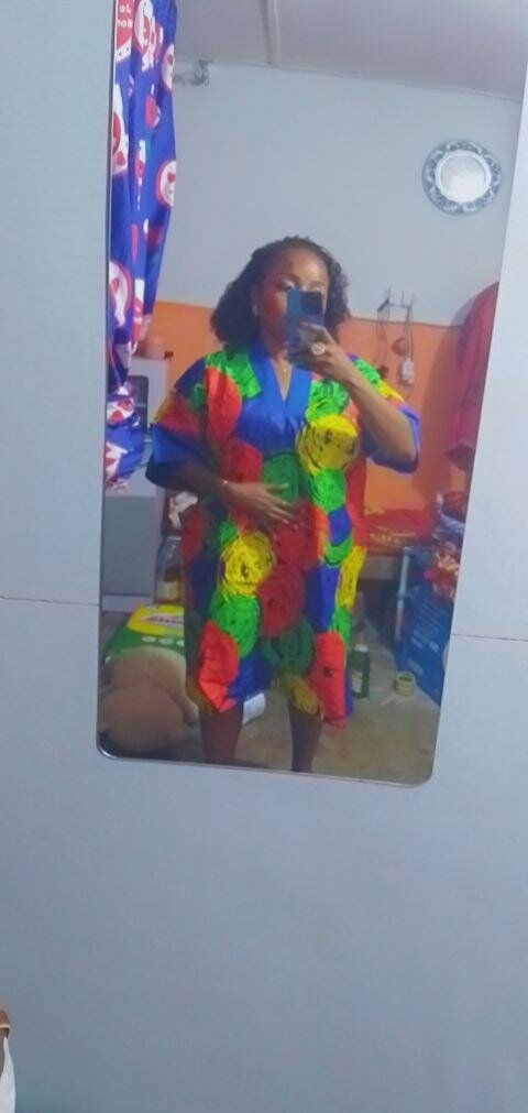 Robe colorée ethnique femme