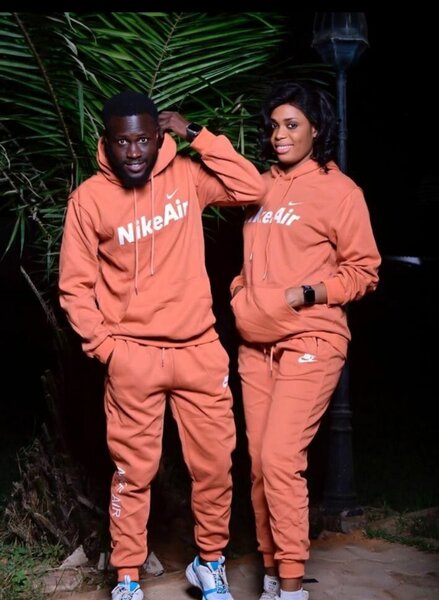 Ensemble survêtement Nike Air rose