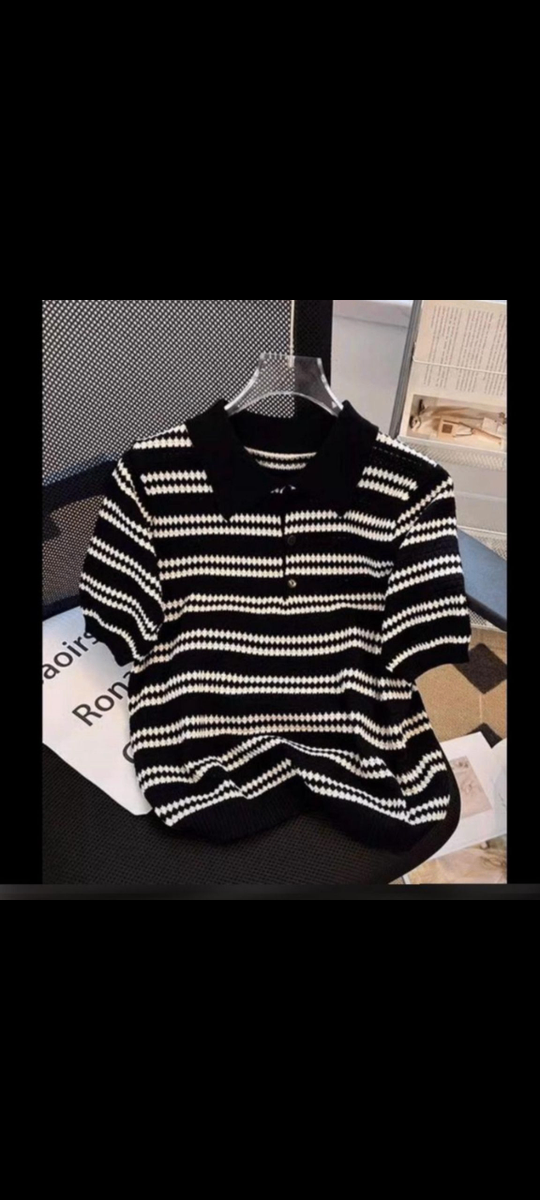 Polo décontracté en coton pour homme