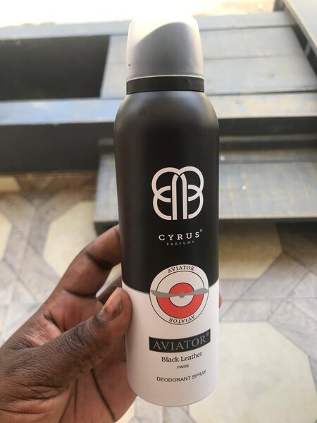 Déodorant Aviator Cuir Noir