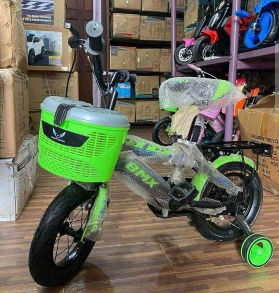 Vélo enfant BMX multicolore