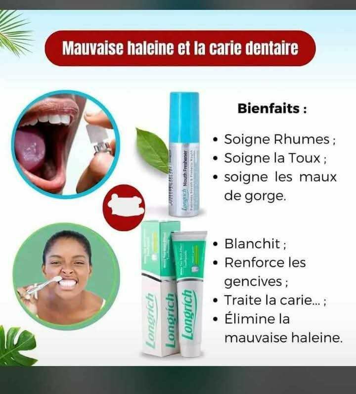 Pâte dentifrice LongRich 200g