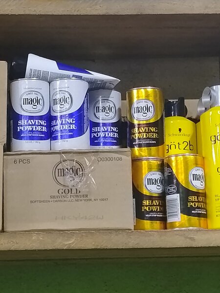 Poudre à raser magique pour hommes
