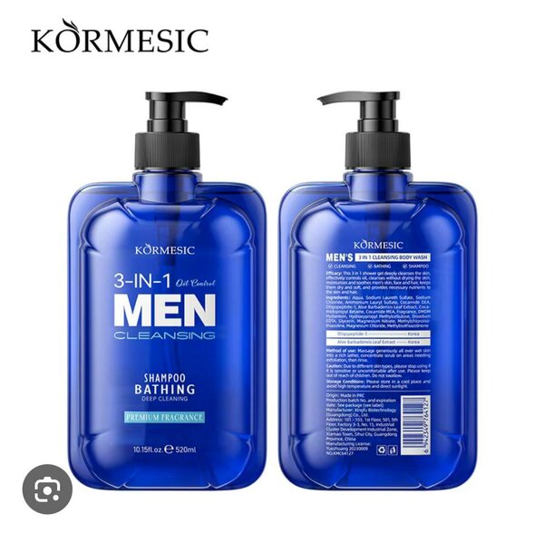 Shampoo 3-en-1 pour Hommes