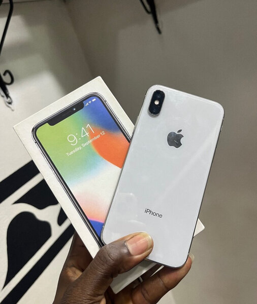 iPhone X blanc