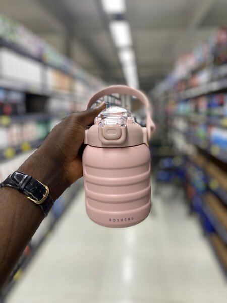 Gourde Isotherme Rose 1L