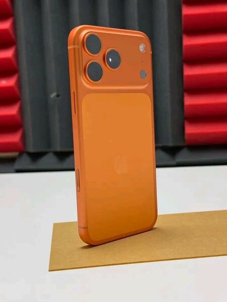 Coque iPhone orange - Protection arrière