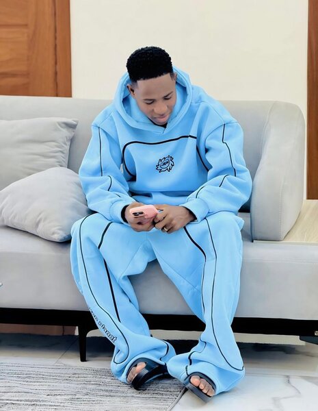 Ensemble survêtement homme bleu