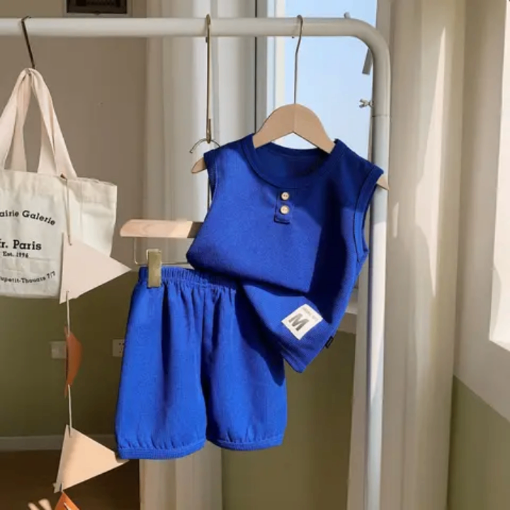 Ensemble garçons : débardeur et shorts