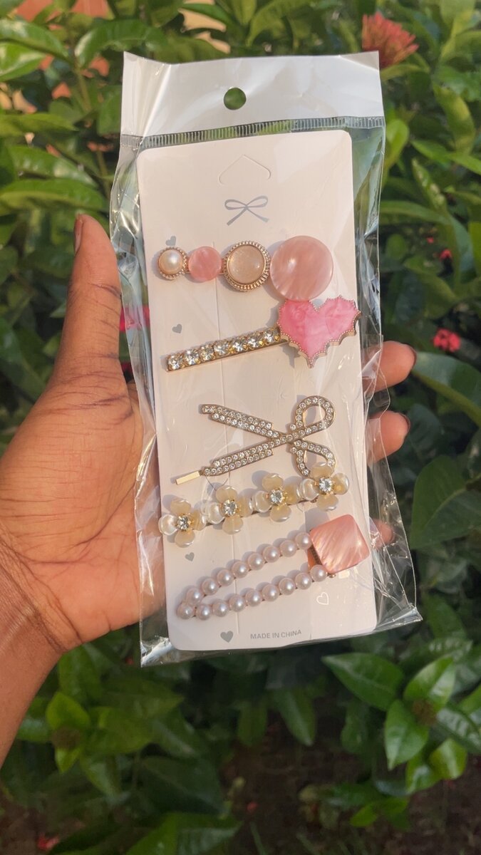 Ensemble de barrettes élégantes