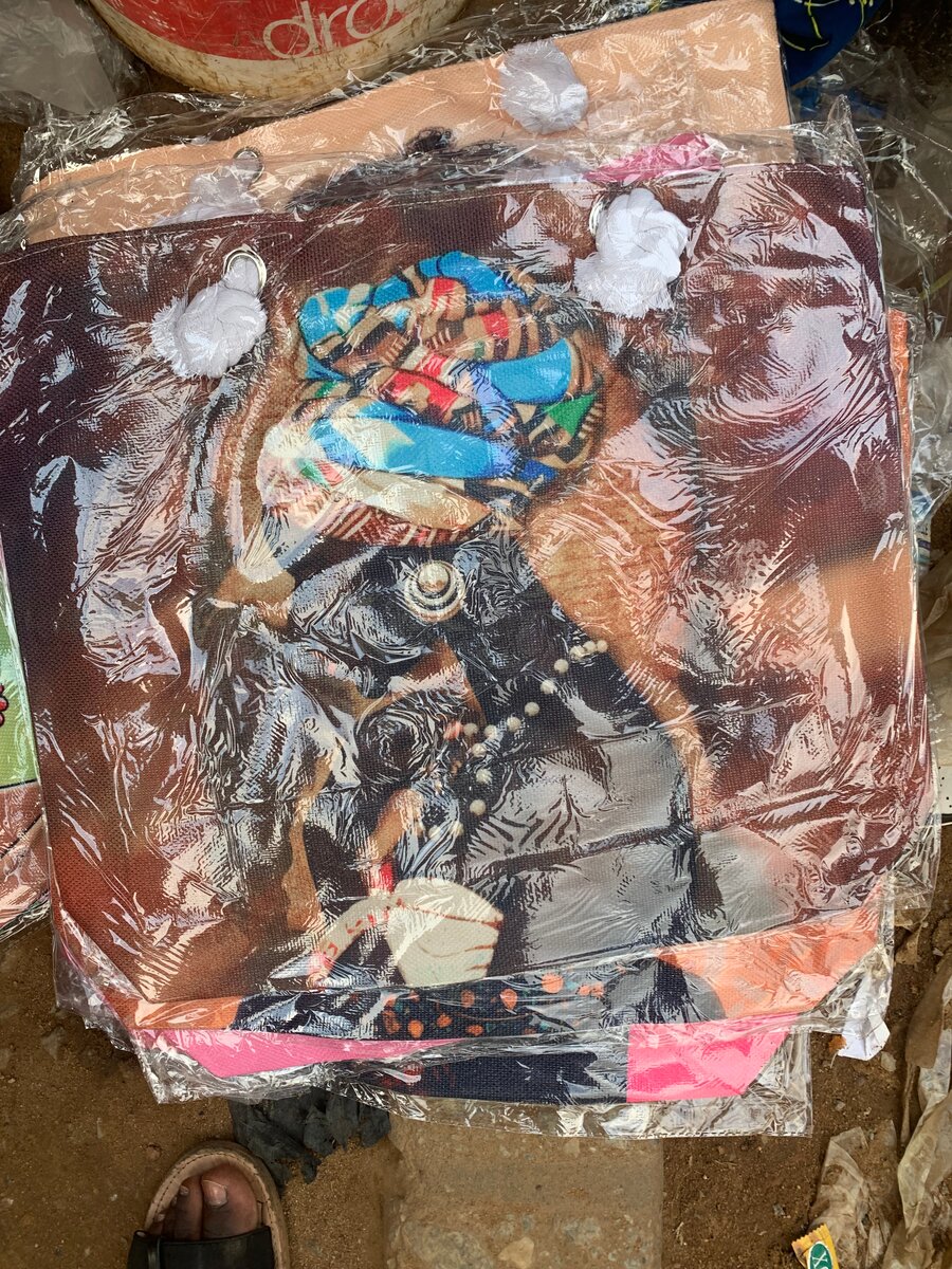 Sac fourre-tout coloré