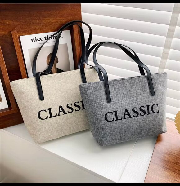 Sac cabas en toile "CLASSIC"
