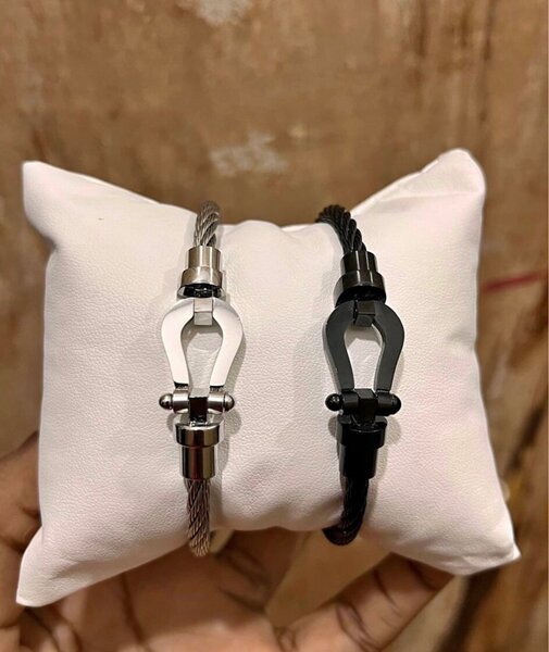 Bracelets câble en acier